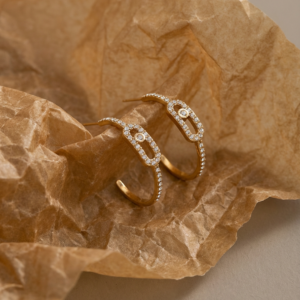 Produktbild-Ohrringe-Hoops-Gold Aura Diamond Hoops